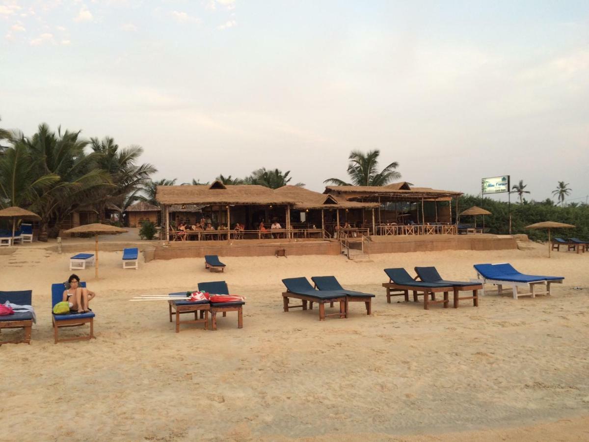 Blue Corner Beach Huts & Restaurant Benaulim Exterior foto